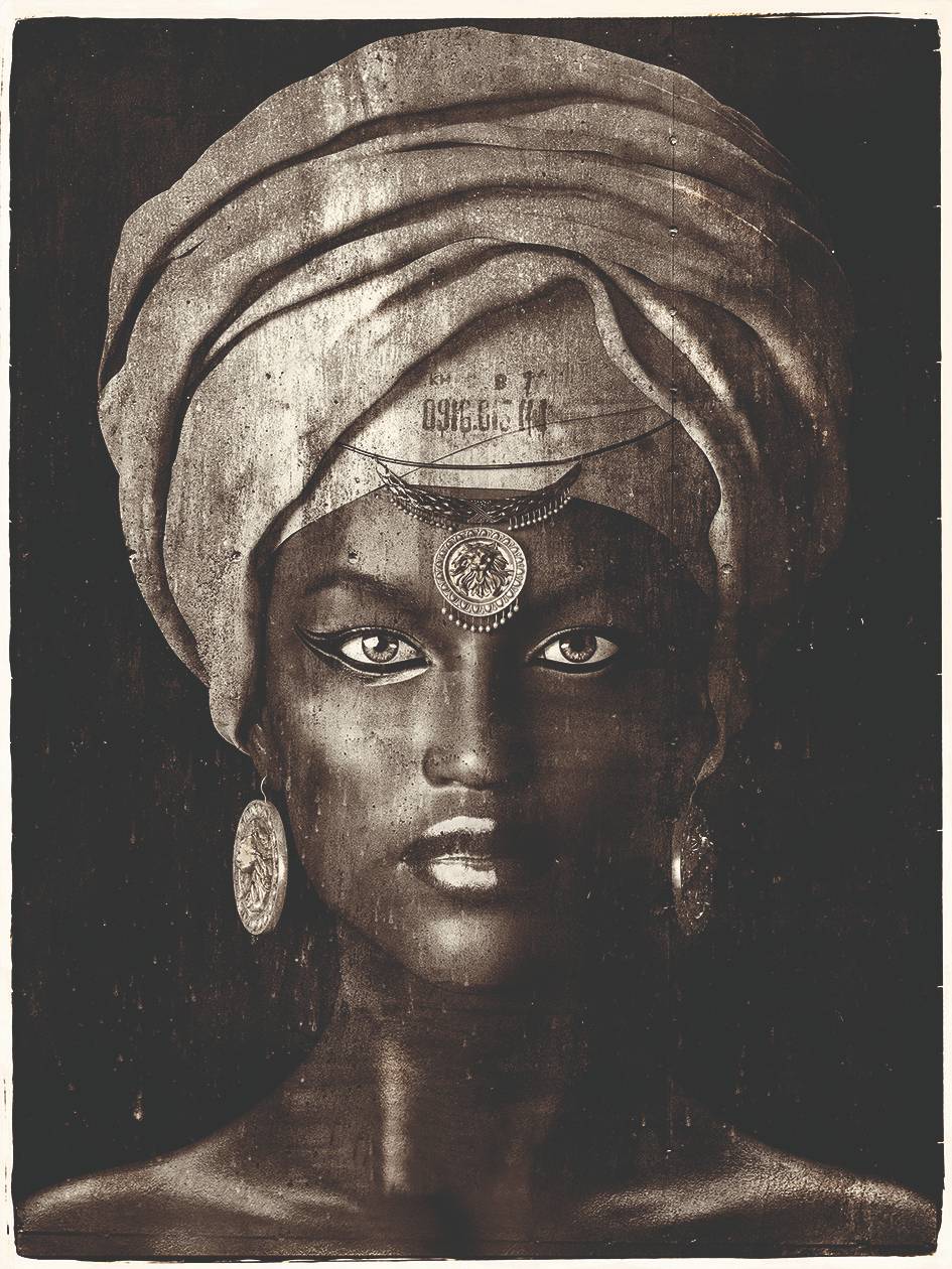 Glamour Girl Sepia - Cobra Art