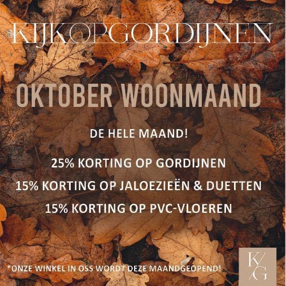 Oktober woonmaand